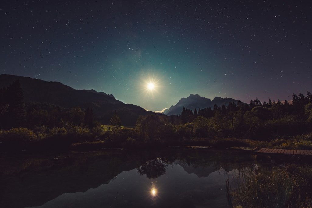 Volle maan september in vissen