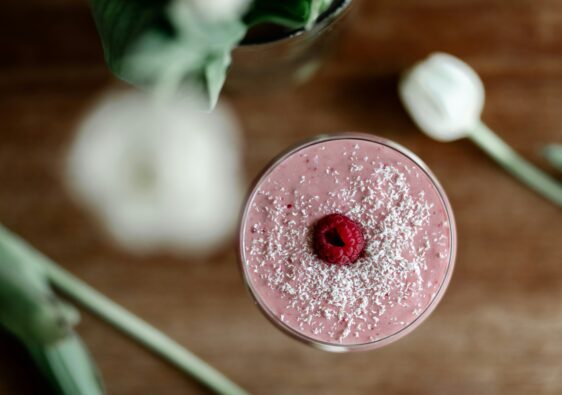 bananen frambozen smoothie